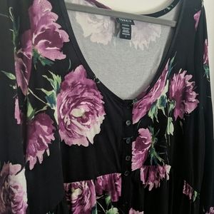 Torrid Floral Top EUC